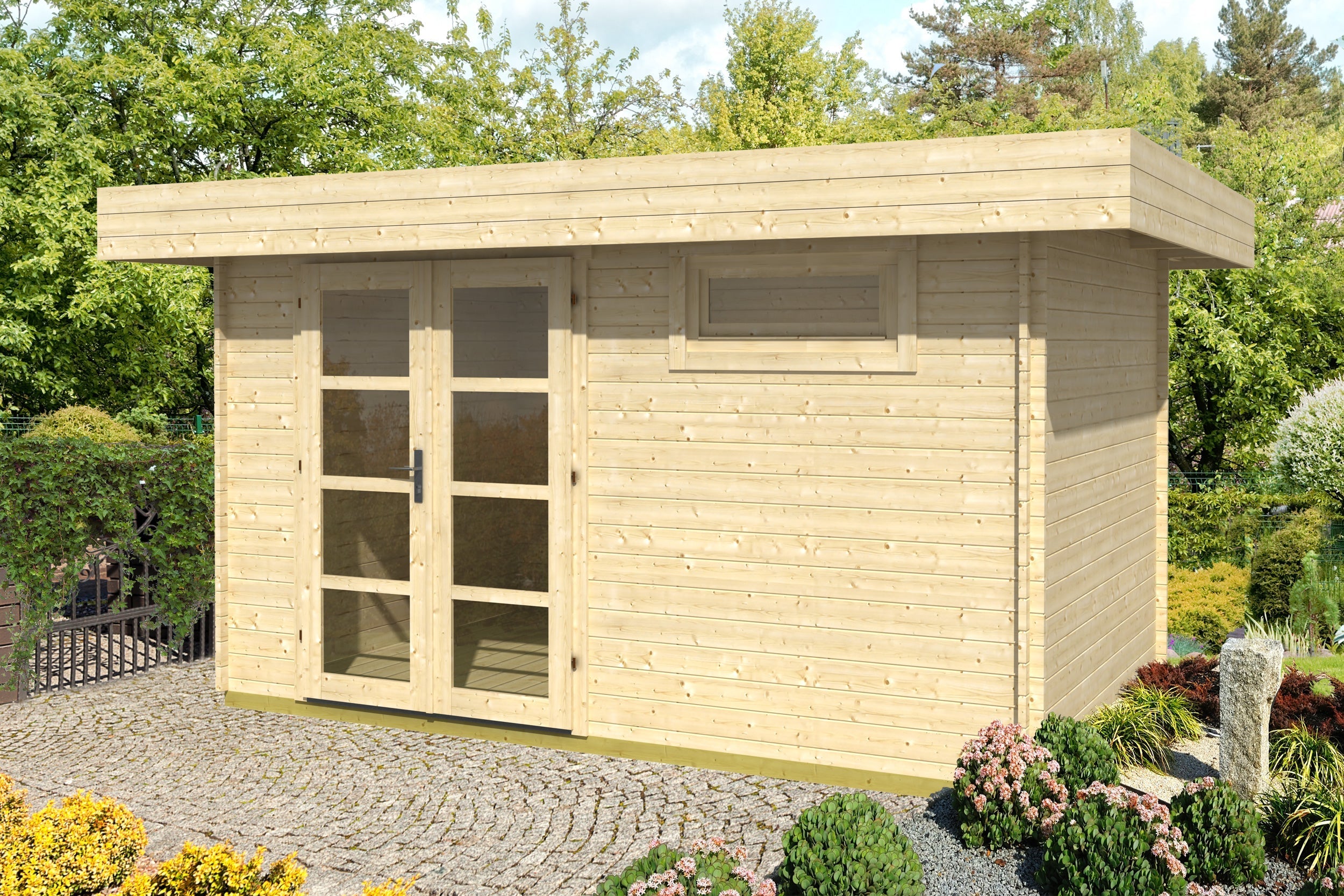 ORIENTAL-3+ 3.8x2.6m Log Cabin